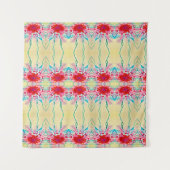 Heart on Fire Tapestry Wandteppich (Vorderseite)