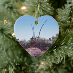 Heart-Ornament der Luftwaffe Keramik Ornament