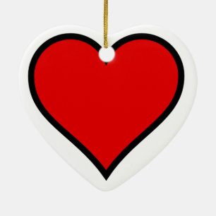 ~Heart~ Ornament, ZOLL ES! Keramikornament