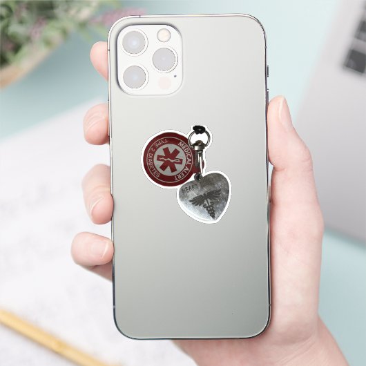 HEART PATIENT STICKER (Telefon)