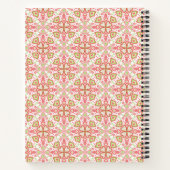 Heart Pattern Notebook – Customize Interior Pages Notizblock (Rückseite)