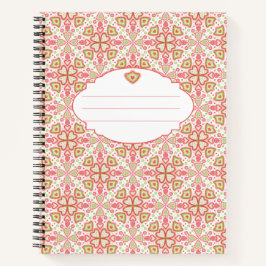 Heart Pattern Notebook – Customize Interior Pages Notizblock