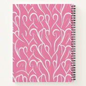 Heart Pattern Notebook Notizblock (Rückseite)