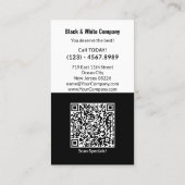 Heart Pattern Valentine's Day Portrait Format Treuekarte (Rückseite)