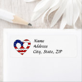 Heart Peace USA Flaggenwahlen (Insitu)