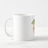 Heart Peach Fruit Kaffeetasse (Links)