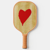 Heart Pickleball Paddle (Rückseite)