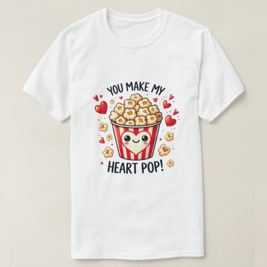 Heart Pop. T-Shirt (Design vorne)