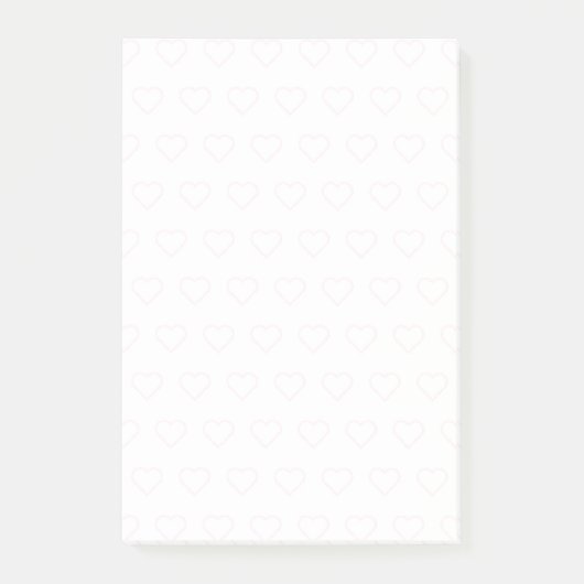 Heart Post it notiert Ihre Sticky Notes with Heart Post-it Klebezettel (Vorderseite)