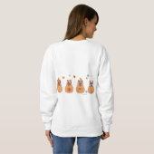 Heart-pounding Capybara Sweatshirt (Schwarz voll)