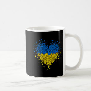 Heart Puzzle Ukraine Liebe Ukraine Ukrainische Fla Kaffeetasse