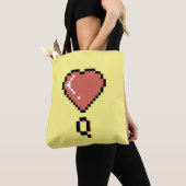 Heart Queen Black Kontur Tasche (Von Nahem)