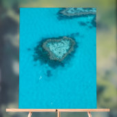 Heart Reef Nature Acrylschild (Neutral)