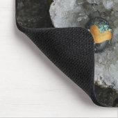 Heart Rock on Geode Mousepad (Ecke)