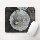 Heart Rock on Geode Mousepad (Mit Mouse)