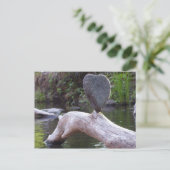 Heart Rock Postkarte (Stehend Vorderseite)