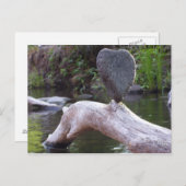 Heart Rock Postkarte (Vorne/Hinten)