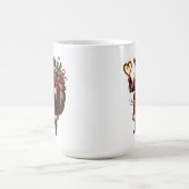Heart Rope Cowboy Santa Kaffeetasse (Mittel)
