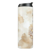 Heart Sea Shells Sand Thermosbecher (Nach links gedreht)