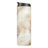 Heart Sea Shells Sand Thermosbecher (Nach rechts gedreht)