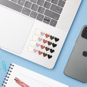 Heart Shades Sticker, BLM Stickers Telefon Aufkleber (Laptop mit iPhone)