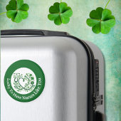 Heart Shamrock Stethoscope Lucky to Have Nurses Magnet