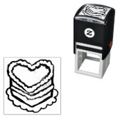 Heart Shaped Birthday Cake                         Permastempel (Beispiel)