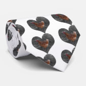 Heart Shaped Chicken Krawatte (Gerollt)