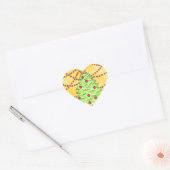 Heart Shaped Christmas Sticker (Umschlag)