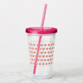 Heart-shaped cookies acryltrinkbecher (Rückseite)