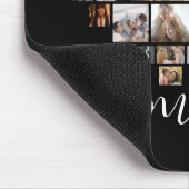 Heart Shaped Foto Collage Familienskript Mousepad (Ecke)