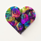 Heart shaped journal notizblock (Rückseite)