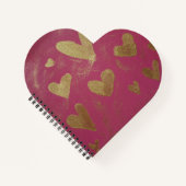 Heart Shaped Notebook Notizblock (Vorderseite)