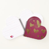 Heart Shaped Notebook Notizblock (Innenseite)