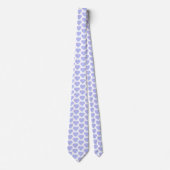 Heart Shaped Plaid Pink Blue Pastel Neck Tie Krawatte (Vorderseite)