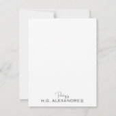 Heart Shaped Poetry Card Dankeskarte (Rückseite)