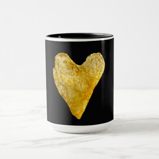 Heart Shaped Potato Chip Tasse (Zentrum)