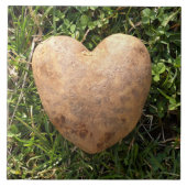 Heart Shaped Potato Fliese (Vorderseite)