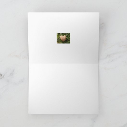 Heart Shaped Potato Karte (Innenseite)