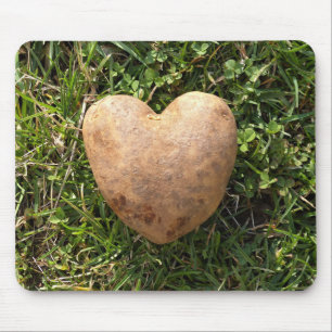 Heart Shaped Potato Mousepad