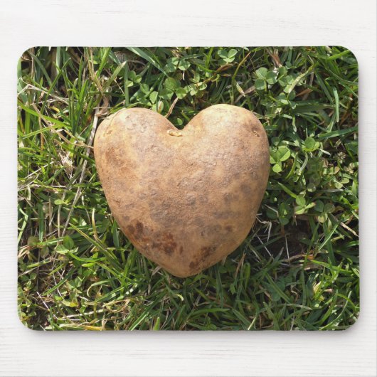 Heart Shaped Potato Mousepad (Vorne)