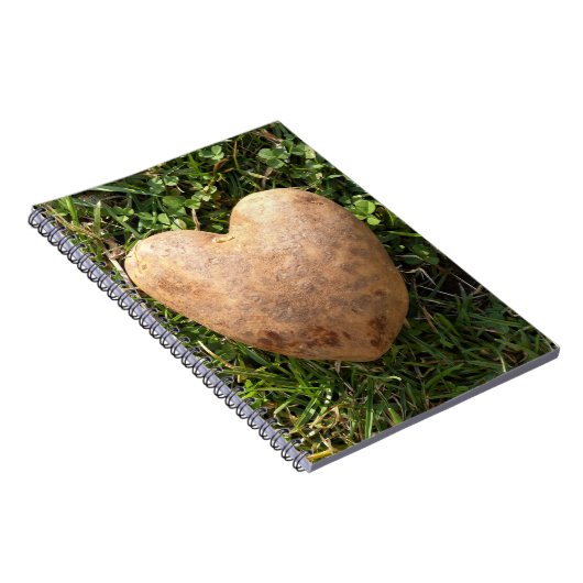 Heart Shaped Potato Notizblock (Rechte Seite)