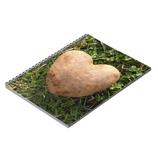 Heart Shaped Potato Notizblock (Linke Seite)