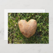 Heart Shaped Potato Postkarte (Vorne/Hinten)