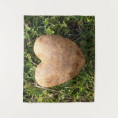 Heart Shaped Potato Wandteppich (Vorderseite)