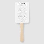 Heart Shaped Red Roses-Wedding- Fächer (Rückseite)