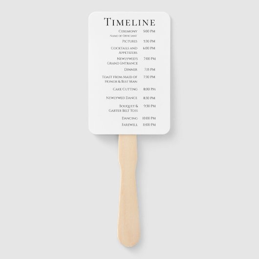 Heart Shaped Red Roses-Wedding- Fächer (Rückseite)