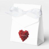 Heart Shaped Red Roses-Wedding Thank you Geschenkschachtel (Vorderseite)