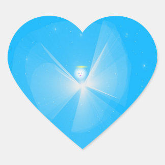 Heart-Shaped Sticker für Snow Angel