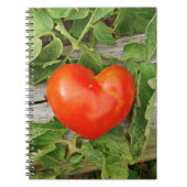 Heart Shaped Tomato Notizblock (Vorderseite)